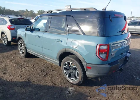 2022 Ford Bronco Sport Outer Banks z USA, uszkodzony, nr VIN 3FMCR9C62NRD07101